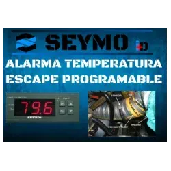 Allarme temperatura di scarico motore programmabile