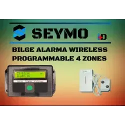 Alarma de sentina 4 zonas programable inalámbrica