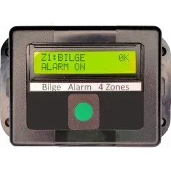 Alarme de cale programmable sans fil à 4 zones