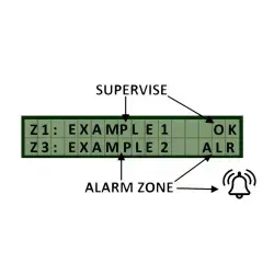 Wireless programmable 4 zone bilge alarm