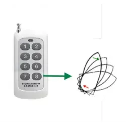 Remote control for bow and stern thrusters