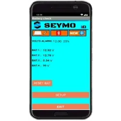 Έλεγχος μπαταρίας Έλεγχος έως και 4 ομάδων μπαταριών με την εφαρμογή
