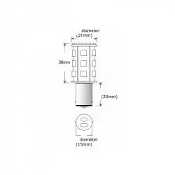 Port, starboard, range and top navigation lights